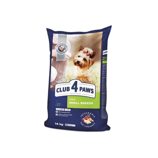 CLUB 4 PAWS Premium sucha karma dla psów małych ras 14 kg