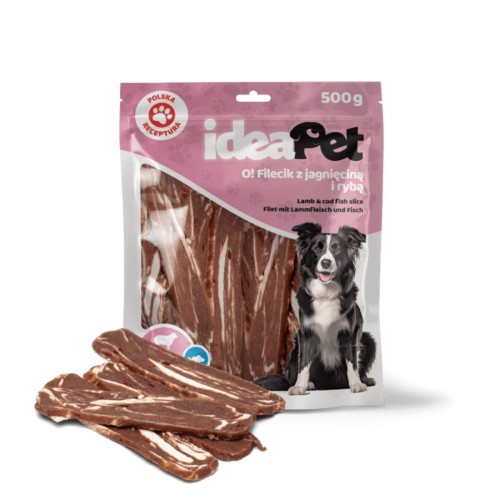ideaPet Filecik z jagnięciną i rybą 500g