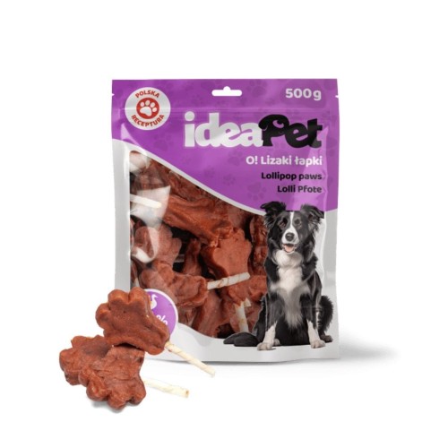 ideaPet O! Lizak łapka (kaczka) 500g