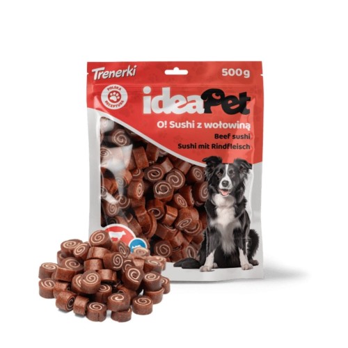 ideaPet Sushi z wołowiną 500g