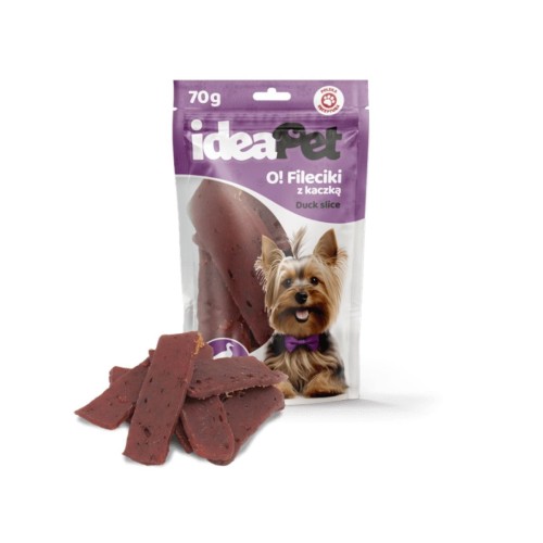 Ideapet O! Fileciki z Kaczką 70g