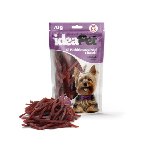 Ideapet O! Miękkie spaghetti z kaczki 70g