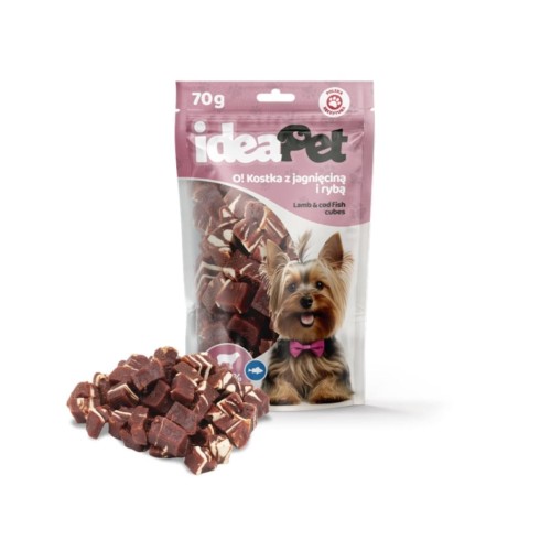 Ideapet O! Kostka z Jagnięciną i Rybą 70g