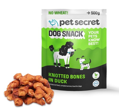 Kostki w kaczce 3x500g, przysmak dla psa Pet Secret