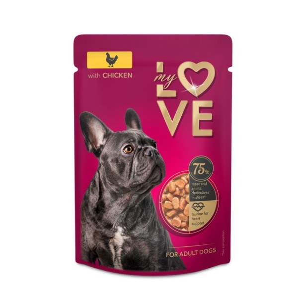 My love mokra karma dla psów- kurczak 100g