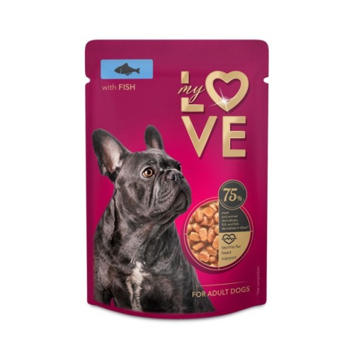 My Love mokra karma dla psów- ryba 100g