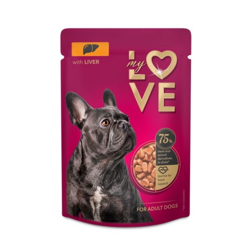 My love mokra karma dla psów- wątróbka 100g