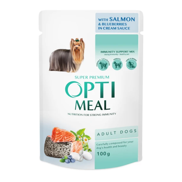 Karma mokra dla psa 36x100g Pakiet mieszany 3 smaki Optimeal