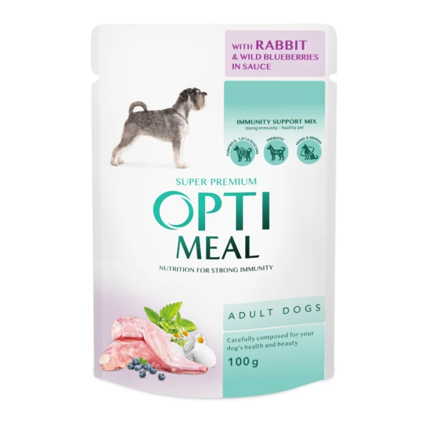 Karma mokra dla psa 36x100g Pakiet mieszany 3 smaki Optimeal