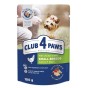 Mokra karma dla psów małych ras 24x100g z kurczakiem i jagnięciną MIX Club 4 Paws