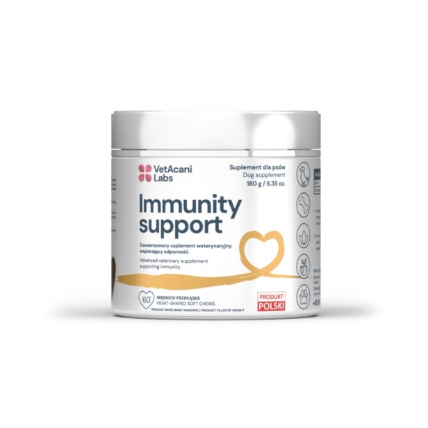 VetAcani Suplement Immunity Support 180g - wzmocnij naturalną odporność swojego psa
