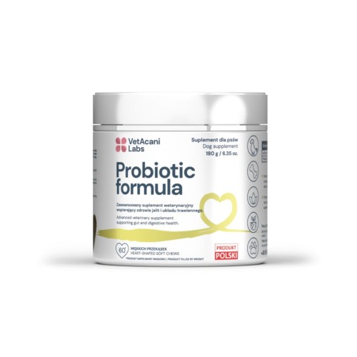 VetAcani Suplement Probiotic Formula 180g - zdrowy mikrobiom jelitowy Twojego psa