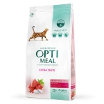 Sucha karma dla kotów z cielęciną 10 kg OPTIMEAL Super Premium