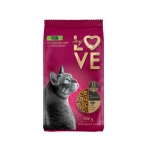 Sucha karma dla kotów dorosłych z kurczakiem, wołowiną i warzywami 900g My Love