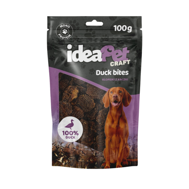 Klopsiki z kaczki 100g, przysmak dla psa ideaPet Craft