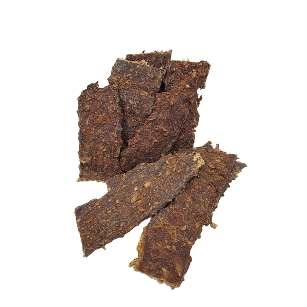 Paski z jelenia 100g, przysmak dla psa ideaPet Craft