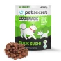 Opakowanie i zawartość przysmaku Sushi z kaczką 500g dla psa