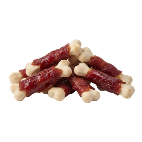 Kostki z wapniem i mięsem z kaczki 500g, treserki dla psa Pet Secret