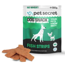 Pet Secret Dog Snack Miękkie filety z łososiem 500g, przysmak dla psa