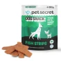 Przysmak dla psa Pet Secret z łososiem 500 g – opakowanie produktu wraz z miękkimi filetami rybnymi.