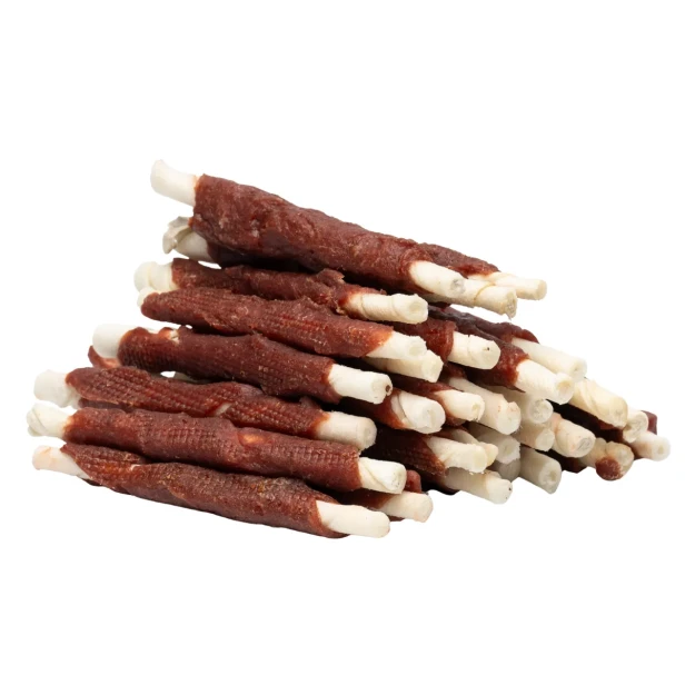 Pałeczki wołowe oblane kaczką 500g, przysmak dla psa Pet Secret