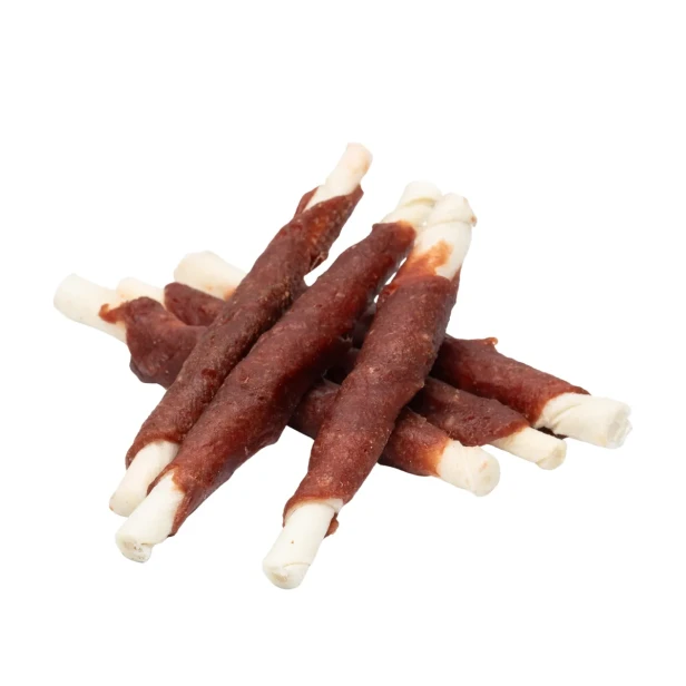 Pałeczki wołowe oblane kaczką 500g, przysmak dla psa Pet Secret