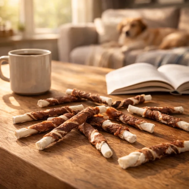 Pałeczki wołowe z jagnięciną i rybą 500g, przysmak dla psa Pet Secret