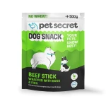 Pałeczki wołowe z kaczką i rybą 500g, przysmak dla psa Pet Secret