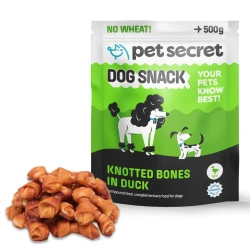 Pet Secret Dog Snack Kostki w kaczce 500g, przysmak dla psa