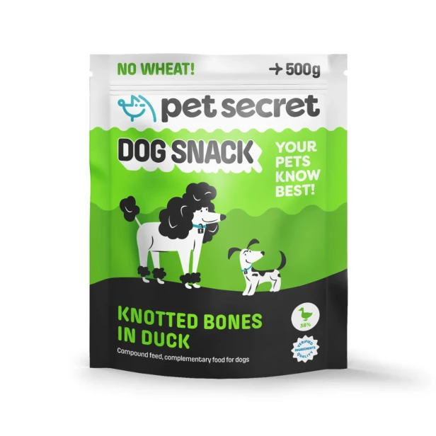 Kostki w kaczce 500g, przysmak dla psa Pet Secret