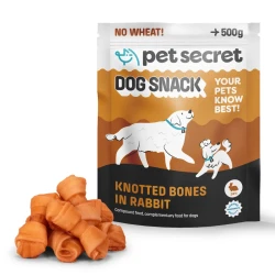 Pet Secret Dog Snack Kostki w króliku 500g, przysmak dla psa