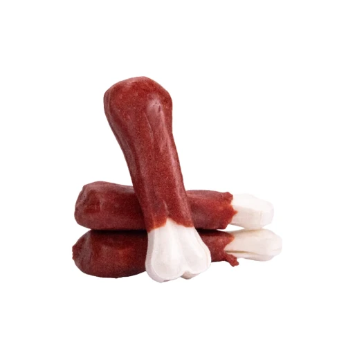 Kość prasowana biała z kaczką 500g, przysmak dla psa Pet Secret