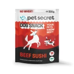 Sushi z wołowiną 500g, przysmak dla psa Pet Secret