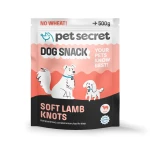 Miękkie węzełki z jagnięciną 500g, przysmak dla psa Pet Secret