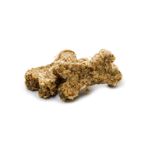 Mini kość naturalna z korzeniem mniszka lekarskiego 7 cm, gryzak dla psa JK Animals ok. 47 szt. / 1 kg