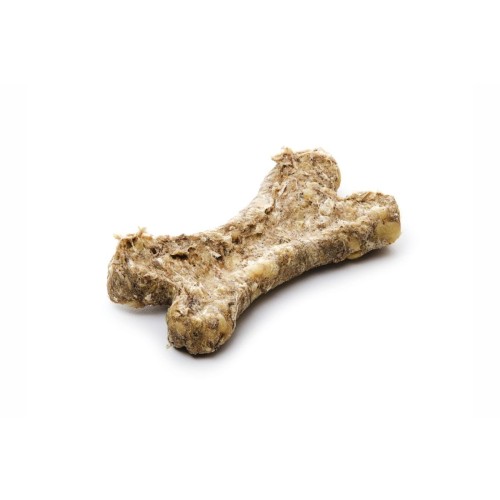 Kość naturalna z ostropestem 10 cm, gryzak dla psa JK Animals 27 szt. / 650 g