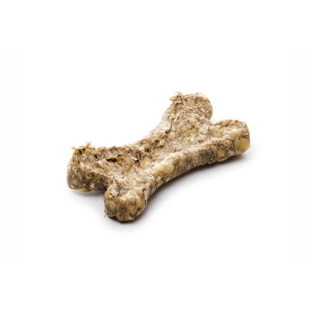 Kość naturalna z ostropestem 10 cm, gryzak dla psa JK Animals 27 szt. / 650 g