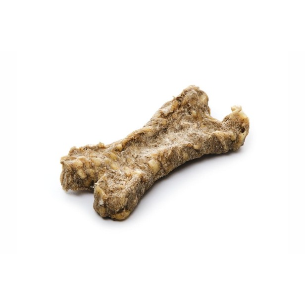 Kość naturalna z owocem dzikiej róży, żurawiną i zieloną herbatą 10 cm, gryzak dla psa JK Animals 27 szt. / 650 g