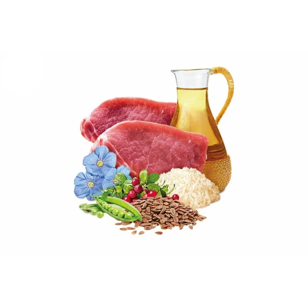 Mokra karma dla psa dorosłego – jagnięcina z ryżem i grochem 260 g Sam’s Field True Meat