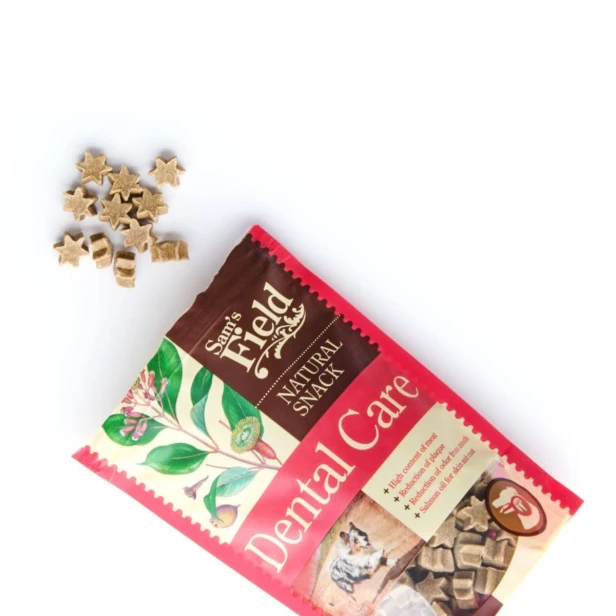 Natural Snacks Dental Care 200g – przysmak dentystyczny dla psa Sam’s Field