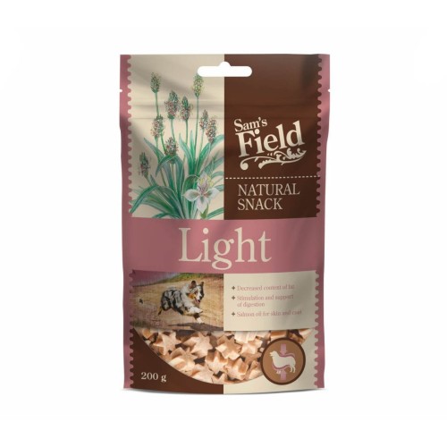 Natural Snacks Light 200g – lekkostrawny przysmak dla psa Sam’s Field