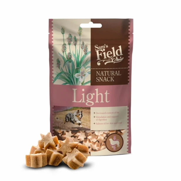 Natural Snacks Light 200g – lekkostrawny przysmak dla psa Sam’s Field