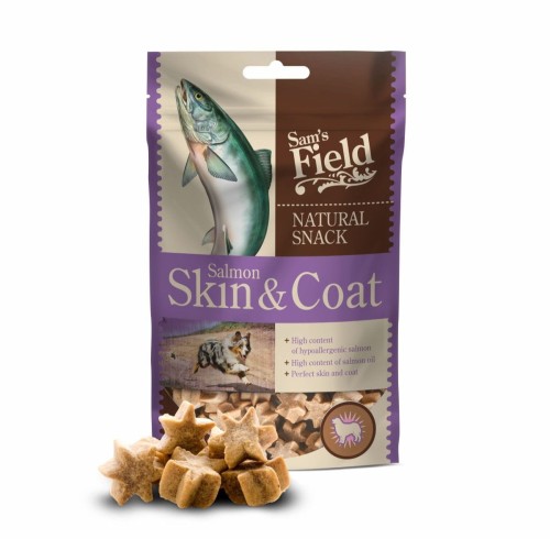 Natural Snacks Skin &amp; Coat Salmon 200g – przysmak dla psa Sam’s Field