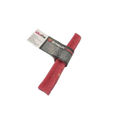 Ser himalajski z truskawką M, naturalny gryzak dla psa Ideapet 41–55 g