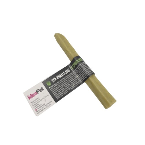 Ser himalajski ze spiruliną S, naturalny gryzak dla psa Ideapet 19–25 g