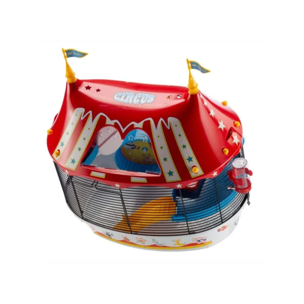 Klatka dla chomika Circus Fun – kolorowa przestrzeń pełna zabawy 49,5x34x42,5cm