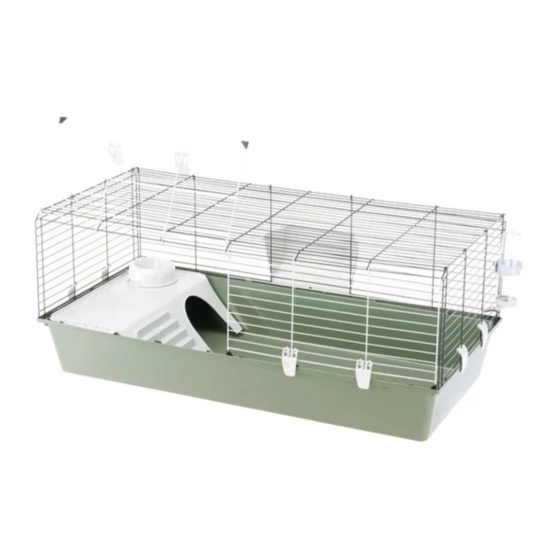 Klatka dla królika i świnki morskiej Rabbit 120 – duża, wygodna i ekologiczna przestrzeń dla Twojego pupila 118x58,5x51,5cm