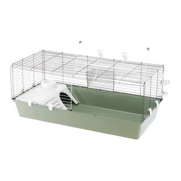 Klatka dla królika i świnki morskiej Rabbit 120 – duża, wygodna i ekologiczna przestrzeń dla Twojego pupila 118x58,5x51,5cm