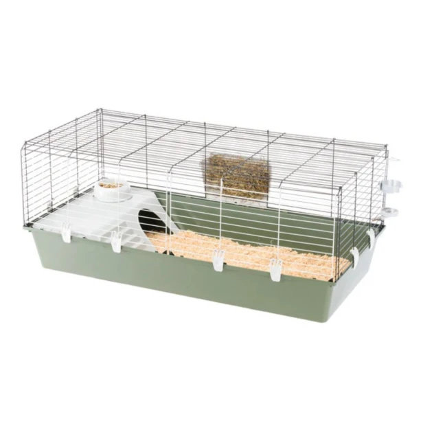 Klatka dla królika i świnki morskiej Rabbit 120 – duża, wygodna i ekologiczna przestrzeń dla Twojego pupila 118x58,5x51,5cm