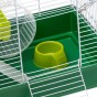 Klatka dla chomika Hamster Duo – dwupoziomowy dom pełen przestrzeni do zabawy 46x29x37,5cm